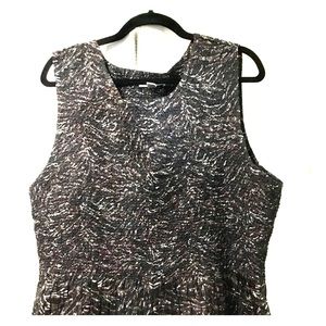 Coldwater Creek peplum crepe top 18W